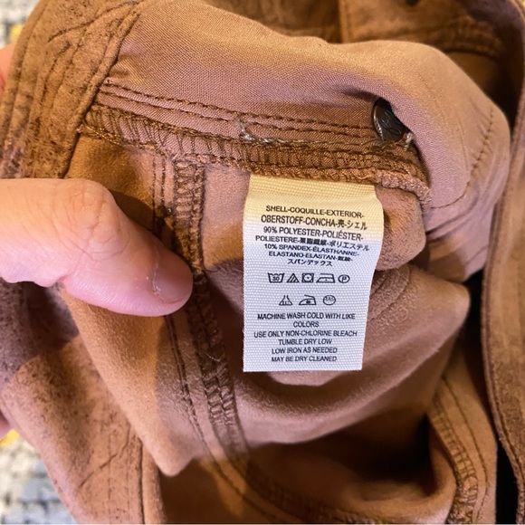 We The Free Thirty Brown Polyester Spandex Pants Size US 30 - Picture 5 of 6